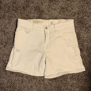 Anthropologie White Shorts Size 27 EUC